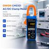 owon Misuratore a Pinza Digitale Intelligente OWON CMS101, Oscilloscopio Registratore 1000A True RMS, Multimetro con Controllo APP BLE e Display della Forma d'Onda