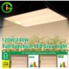 GRAXIDEA LM281B Luci progressive a LED a spettro completo 120W 240W Modalità di lavoro dimmerabile Phytolamp per piante da interno Fiori Semi di serra Coltiva la tenda