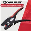 Cowurst Tagliacavi Multifunzione Auto-Regolante per Elettricisti - Strumento per Spellatura Cavi con Impugnatura Isolata Resistente