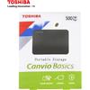 LS Box esterno per disco rigido Toshiba, disco rigido portatile, USB 3.0, 500 GB, 2,5 pollici
