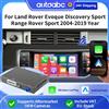 AUTOABC Decoder Wireless Carplay Android Auto per Land Rover Evoque Discovery Sport Range Rover Sport 2004-2019 Mirrorlink Navigazione BT