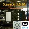 NONE Software per Auto Davinci 1.0.30 Compatibile con Win 7/10, D.a.v.inci 1.0.28 per Riparazione K.ESS/KTAG, Software di Attivazione e Riprogrammazione ECU