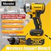 Mamidw Avvitatore a impulsi brushless da 20V, 1/2", ad alta potenza, 3-in-1 (avvitatore/trapano/cacciavite) per riparazione auto e camion, utensile a batteria per impieghi gravosi compatibile con batteria