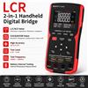 ZOYI DQ02 100kHz Tester Portatile 2-in-1 LCR Bridge e Multimetro IR per Test di Varie Celle di Batterie