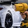 Mamidw Soffiatore per foglie wireless ad alta potenza da 36000 RPM, aspirapolvere leggero Turbo per giardino e auto con motore in rame a 12 pale, compatibile con batteria Dewalt da 20V