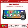 MEKEDE Autoradio da 12,3 pollici, stock UE, IVA inclusa, sistema Linux, schermo CarPlay wireless, Android Auto per BMW Serie 3 E90 E91 E92 E93, lettore multimediale, supporta il sistema originale