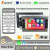 NONE Eunavi Autoradio Android Auto 2Din 7 Pollici per Opel Astra H G J Zafira B Corsa C Antara Vectra Vivaro GPS RDS DSP 4G BT CarPlay