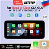 AUTOTOP Per Mercedes Benz A CLA GLA W176 C117 X156 2013-2019 Schermo Multimediale Linux da 10,25 Pollici CarPlay Wireless Android Auto GPS Navigazione BT Autoradio