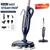 Vastorm Steam Mop 10-in-1, Potente Pulitore a Vapore per Pavimenti con Panno Rotante Rimovibile, Leggero e Multifunzione per la Pulizia Profonda di Casa, Cucina, Pavimenti in Legno e Piastrelle