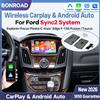 BONROAD Adattatore di Interfaccia Wireless CarPlay Android Auto BONROAD per Sistema Ford SYNC 2 Explorer Focus Fiesta C-max Edge F-150 Fusion Taurus 2013-2016 Compatibile con Schermo OEM da 8 Pollici Mirror