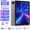 KOOMDIGI W87 Tablet Android 15 da 8,68 Pollici, 16GB RAM (6GB + 10GB Estese), 128GB ROM, Display UHD Incell 1340x800, WiFi 5G, Doppia Fotocamera, Batteria da 5000mAh, Widevine L1, GPS, GMS, Tablet
