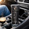 NONE Macchina per Espresso Portatile, Macchina da Caffè da Viaggio DC12V per Auto e Campeggio, Compatibile con Capsule Nespresso, Preparazione a Caldo e a Freddo