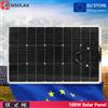 ECGSOLAX Pannello Solare Flessibile ECGSOLAX 100W in Silicio Monocristallino 18V Impermeabile PET&EVA Ultra Sottile e Leggero per Sistema Solare, Camper, Barca, Campeggio e Alimentazione Elettrica