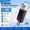 Vyvylabs Power Bank Magnetico da 10000mAh con Cavo Type C, Ricarica Rapida 20W con Supporto per iPhone 17 16 Pro Max Air, Samsung S26 S25, Huawei, Xiaomi, OnePlus