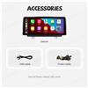 BONROAD Autoradio Multimediale con Schermo Touch Wireless CarPlay Android Auto per BMW Serie 1 2 3 4 F20 F21 F22 F30 F31 F32 F33 F34 F36 F82