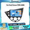 Podofo Autoradio Android 8-core 2din per Ford Focus 1998-2005 con Carplay Wireless, Navigazione GPS, Android Auto, WIFI, DSP, Ricevitore FM, RDS, Bluetooth