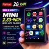 Famue Lettore MP3 Android e WiFi con Schermo da 2,8 Pollici, Altoparlante Bluetooth, Streaming Musicale Online, Play Store Integrato, Spotify, Apple Music, Deezer