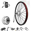 Varstrom Motore nel mozzo 36V 250W Anteriore o Posteriore Driver VSF03 VSR03 Kit di conversione motore ruota bici elettrica Coppia max 42 Nm IPX5 1 anno di garanzia 26" 27.5" 28" 29 pollici opzionale