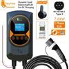 feyree Cavo di ricarica EV Feyree 32A 7.6kW con bilanciamento dinamico del carico, tipo 2, funzione APP per Wallbox EVSE, stazione di ricarica per auto elettriche da 11kW 22kW