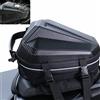 SOYAVISION NUOVA Borsa da Moto con Borsa Centrale Impermeabile, Resistente all'Usura, Rinforzata, Multifunzionale per Sedile Posteriore