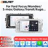 OSSURET 8G 128G Carplay 7'' Android 13 Autoradio per Ford Focus Mondeo S-max C MAX Kuga Galaxy Fiesta Transit Fusion Connect GPS Lettore Multimediale Video Navi 4G BT DSP 7862