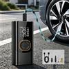 raugee Pompa d'Aria per Auto 150PSI, Compressore d'Aria Portatile Wireless, Gonfiatore Elettrico per Pneumatici con Display Digitale, Pompa di Gonfiaggio per Auto e Moto