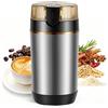 NONE Macinacaffè Elettrico 150W con Contenitore da 50g in Acciaio Inox SUS304 per Caffè, Spezie e Frutta Secca, Compatto