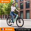 HillMiles MileCity 1 Bicicletta Elettrica da 26", 250W 38Nm 36V13Ah Batteria Rimovibile, Autonomia Fino a 80-100 Km, 7 Velocità, Sospensione Anteriore, Freno a Disco Meccanico, Bicicletta Elettrica