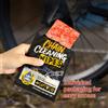 OFFBONDAGE Salviette per la Pulizia della Catena della Bicicletta Riutilizzabili, Sgrassatore per Catene di MTB e Bici da Strada, per Telai, Catene di Moto e Ruote, Confezionate Singolarmente