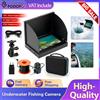 NONE Telecamera Subacquea per Pesca Podofo con Display IPS, Batteria Ricaricabile da 5000mAh, Telecamera per Cercapesci Impermeabile IP68 195 ° Obiettivo grandangolare, 12 LED a infrarossi per visione