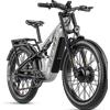 Shengmilo Bici Elettrica Per Adulti Shengmilo S600 Pro, Batteria 48V25AH, ebike elettrica , 26 Pollici electric bike,E-Mountain Bike, Bicicletta Elettrica per Tutti i Terreni, e-bike