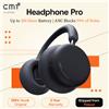 CMF BY NOTHING CMF Headphone Pro - Fino a 100 ore di autonomia, Hi-Res con LDAC, Suono Spaziale con Cancellazione Attiva del Rumore, Cuffie Bluetooth Over-Ear
