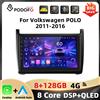 Podofo 9" 8+128G Radio Auto Android 4G per Volkswagen POLO 2011-2016 con CarPlay Wireless, Android Auto, WIFI, AM FM RDS, GPS, DAB, DSP, Bluetooth, Stereo per Auto