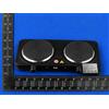 NONE Piano cottura a induzione portatile con controllo a sfioramento WETECH W6406, 2000W, con un solo elemento riscaldante, 8 livelli di temperatura e 6 funzioni di cottura preimpostate, ideale per l'uso