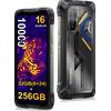 Blackview ROCK 3, smartphone robusto, display da 6,78" 2,4K a 120 Hz, 32 GB (8 GB + 24 GB di RAM espandibile) + 256 GB di memoria interna, processore MediaTek G100, fotocamera da 100 MP, batteria da