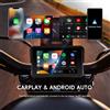 Podofo, lettore multimediale portatile per moto con schermo da 5 pollici, compatibile con CarPlay e Android Auto, connessione wireless, resistente all'acqua (IP68), monitor per moto e funzione di