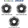 ZRACE Misuratore di potenza per bici da strada ZRACE X LeoSeek, 110BCD 4 bracci / 5 bracci universale, ANT+ BLUETOOTH 4.0, 101g ultraleggero