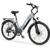 NONE Bicicletta Elettrica ESKUTE C202, 48V 250W 17.5AH, Velocità Massima 40km/h, Dimensione Pneumatici 26*2.1, Disponibile in Quattro Colori (Nero + Bianco + Verde + Grigio).