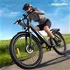 ZAZAWORK C28 Bici Elettrica 29 Pollici Motore 250W Batteria Rimovibile 36V 20Ah Autonomia Fino a 120km Bici Elettrica da Città 7 Velocità Freni a Disco Meccanici Certificata CE