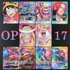 Bandai DIY Proxy English One Piece OP17 Luffy Shanks Newgate Kaido Xebec OP17-020 OP17-118 Loki OP17-119 Carta da Collezione Gioco Giocattolo