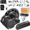 BAFANG Kit di Conversione per Bicicletta Elettrica con Motore Centrale Bafang 750W 250W -1000W BBS02B BBS02, Motore per Ebike 48V 52V, Batteria Hailong 20Ah
