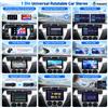 Podofo 10.1'' Autoradio Universale 1 Din con Lettore MP5, CarPlay Wireless, Android Auto, SWC, Schermo Touch Rotante, Stereo Auto, Radio, BT, Lettore Multimediale Video, Mirror Link, Supporta