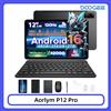 DOOGEE Tablet DOOGEE AORLYM P12 Pro 48GB+256GB Gemini AI 12" Display 2.4K 120Hz Batteria Grande 12000mAh UNISOC T7300 Widevine L1 4G Dual SIM Android 16 Smart Pad
