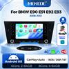 MEKEDE Autoradio con schermo touchscreen IPS da 7" e funzionalità Wireless CarPlay e Android Auto per BMW E90 E91 E92 E93 2006-2012, lettore multimediale Android 15, sistemi intelligenti, lettore