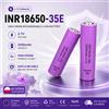 Makita Batteria Ricaricabile 18650 3.7V 3500mAh INR18650-35E, Cella Li-ion ad Alta Capacità, Batteria ad Alto Assorbimento 25A per Torce, Utensili, Power Bank, Laptop, E-bike, Accumulo di Energia Solare