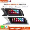 AUTOTOP Autoradio multimediale Android Auto con schermo touch da 8,8 pollici, Carplay wireless per Audi A4 A4L B8 2009-2016, Airplay, navigazione GPS