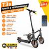 Todimart T3S Monopattino Elettrico per Adulti Monopattino Pieghevole con Frecce Direzionali 36V 7.8Ah Battery Autonomia 25‑30KM Display LED Controllo App Carico Massimo 120KG per Spostamenti Urbani