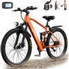 Mairide Bicicletta elettrica Gt900 26" con batteria da 36V 13Ah, e-bike 250W 45Nm, doppia sospensione, 21 velocità, blocco NFC, bicicletta elettrica