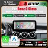 AUTOTOP Schermo multimediale da 10,25 pollici con sistema Linux, CarPlay wireless e Android Auto per Mercedes-Benz Classe E W207 A207 C207 2009-2016 NTG 4.0 4.5 5.0, autoradio con Bluetooth e GPS
