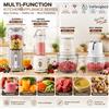 NONE Collezione di frullatori multifunzione e tritatutto 180W 300W 500ml 600ml 750ml 1,2L, frullatore da banco per smoothie, frullatore portatile, tritacarne elettrico, tritatutto a 4 lame, funzione